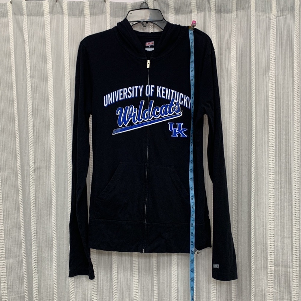 Soffe UK Wildcats University of Kentucky Full Zip Hoodie Lightweight Size L -EUC - Picture 6 of 11